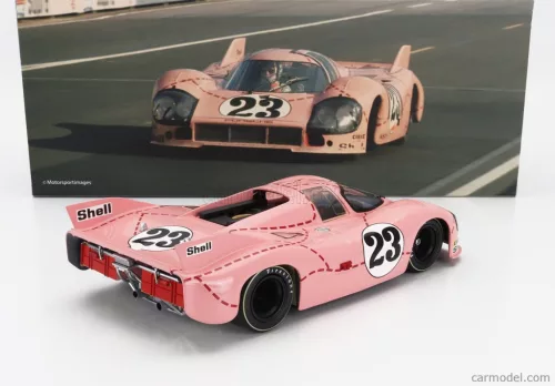 PORSCHE  917/20 4.9L TEAM MARTINI INTERNATIONAL RACING PINK PIG N 23 1st PRACTICE 24h LE MANS 1971 REINHOLD JOST - WILLI KAUHSEN