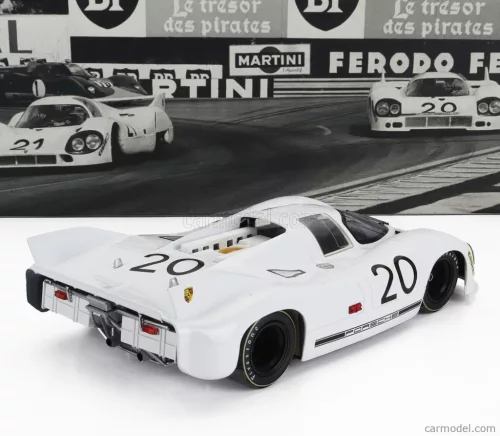 PORSCHE  917/20 4.9L TEAM MARTINI RACING N 20 3h LE MANS 1971 WILLI KAUHSEN - GIJS VAN LENNEP  WHITE