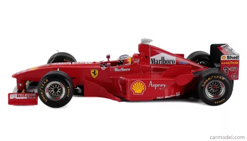 FERRARI  F1  F300 N 3 POLE POSITION AND WINNER MONZA ITALY GP 1998 MICHAEL SCHUMACHER  RED WHITE