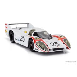   PORSCHE  917LH 4.5L TEAM PORSCHE SYSTEM ENGENEERING N 25 POLE POSITION 24h LE MANS 1970 VIC ELFORD - KURT AHRENS  WHITE RED