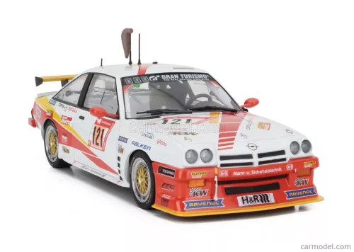 OPEL  MANTA GT TEAM AUTOMOBILCLUB VON DEUTSCHLAND N 121 24h NURBURGRING 2023 HANS-OLAF BECKMANN - PETER HASS - JURGEN SCHULTEN - VOLKER STRYCEK  WHITE ORANGE YELLOW