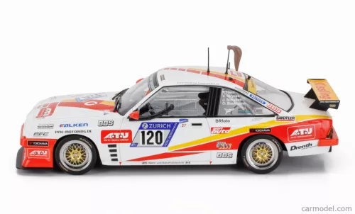 OPEL  MANTA GT TEAM KISSLING MOTORSPORTS N 120 24h NURBURGRING 2018 HANS-OLAF BECKMANN - PETER HASS - JURGEN SCHULTEN - VOLKER STRYCEK  WHITE ORANGE YELLOW