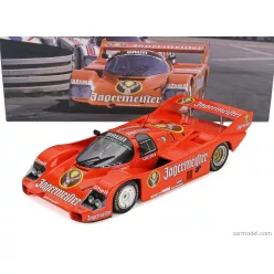   PORSCHE  956B JAGERMEISTER TEAM BRUN MOTORSPORT N 1 3rd 200 MILES NORISRING 1984 STEFAN BELLOF  ORANGE