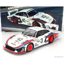   PORSCHE  935/78 3.2L TWIN TURBO MOBY DICK TEAM MARTINI RACING PORSCHE SYSTEM N 43 24h LE MANS 1978 ROLF STOMMELEN - MANFRED SCHURTI  WHITE BLUE RED