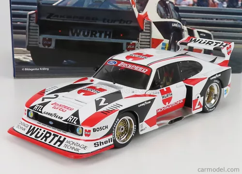 FORD ENGLAND  CAPRI GR.5 WüRTH N 2 DRM CHAMPION 1981 KLAUS LUDWIG  WHITE RED BLACK