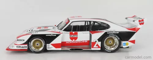 FORD ENGLAND  CAPRI GR.5 WüRTH N 2 DRM CHAMPION 1981 KLAUS LUDWIG  WHITE RED BLACK