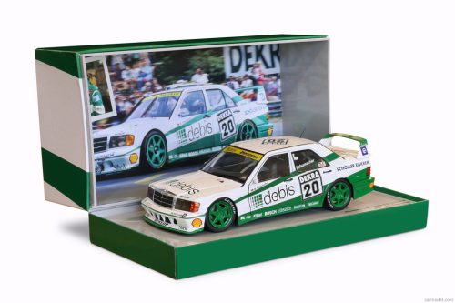 MERCEDES BENZ  190E EVO2 TEAM ZAKSPEED RACING N 20 NORISRING RACE DTM 1991 MICHAEL SCHUMACHER  WHITE GREEN