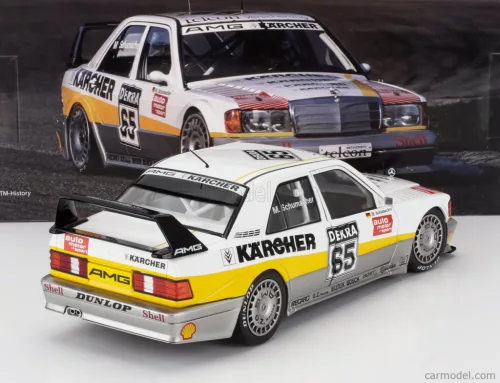 MERCEDES BENZ  190E EVO2 TEAM AMG N 65 DTM SEASON 1990 MICHAEL SCHUMACHER  WHITE GREY