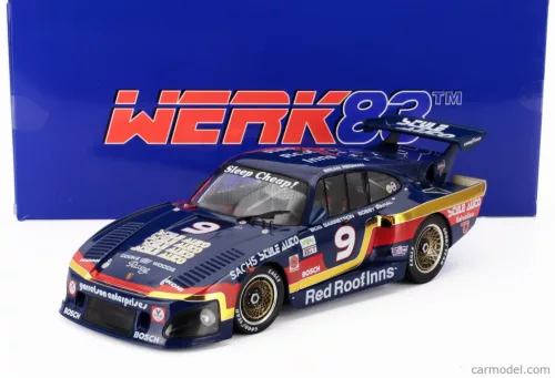PORSCHE  935 K3 3.2L TWIN TURBO TEAM GARRETSON N 9 WINNER 24h DAYTONA 1981 BOB GARRETSON - BOBBY RAHAL - BRIAN REDMAN  BLUE GOLD RED