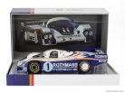 PORSCHE  956LH 2.6L F6 TWIN TURBO TEAM ROTHMANS PORSCHE SYSTEM N 1 WINNER 24h LE MANS 1982 JACKY ICKX - DEREK BELL  WHITE BLUE