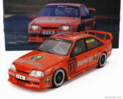 OPEL  OMEGA 3000 24V TEAM SCHUBEL JAGERMEISTER N 99 SEASON DTM 1991 MANUEL REUTER  ORANGE