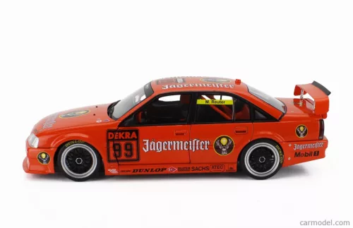 OPEL  OMEGA 3000 24V TEAM SCHUBEL JAGERMEISTER N 99 SEASON DTM 1991 MANUEL REUTER  ORANGE