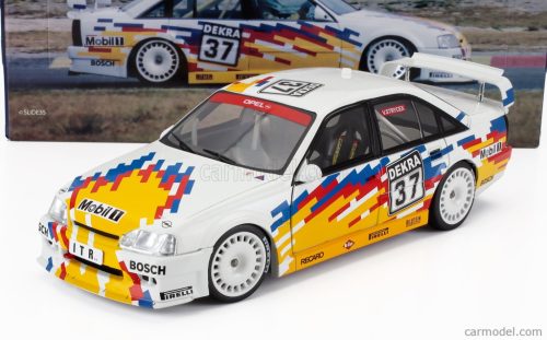 OPEL  OMEGA 3000 EVO 500 TEAM IRMSCHER N 37 DTM SEASON 1991 VOLKER STRYCEK  WHITE YELLOW