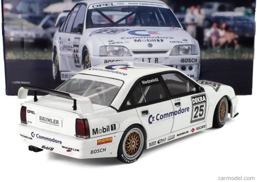 OPEL  OMEGA 3000 EVO 500 TEAM EGGENBERGER MOTORENBAU N 25 SEASON DTM 1991 KLAUS NIEDZWIEDZ  WHITE