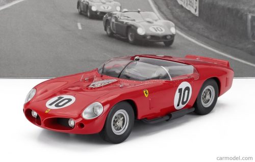 FERRARI  250 TR61 3.0L V12 TEAM SEFAC N 10 WINNER 24h LE MANS 1961 OLIVIER GENDEBIEN - PHIL HILL  RED