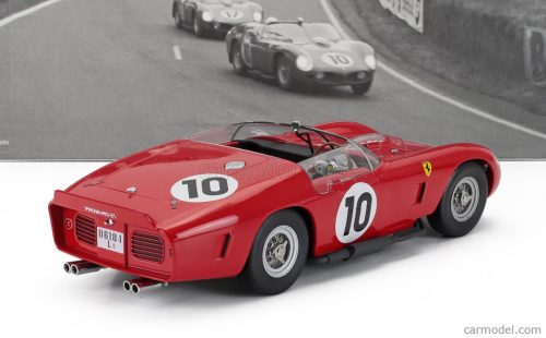 FERRARI  250 TR61 3.0L V12 TEAM SEFAC N 10 WINNER 24h LE MANS 1961 OLIVIER GENDEBIEN - PHIL HILL  RED