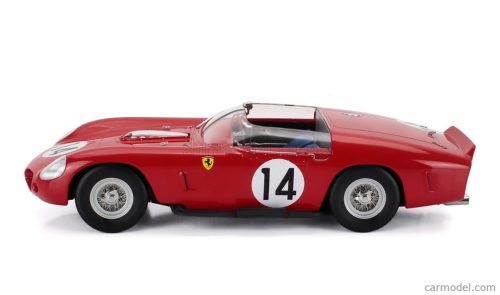 FERRARI  250 TR61 3.0L V12 SPIDER TEAM SEFAC N 14 WINNER 12h SEBRING 1961 OLIVIER GENDEBIEN - PHIL HILL  RED