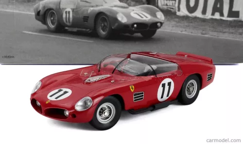 FERRARI  250 TR61 3.0L V12 TEAM SEFAC N 11 2nd 24h LE MANS 1961 MIKE PARKES - WILLY MAIRESSE  RED