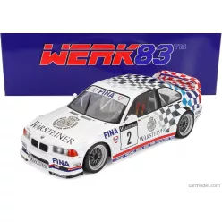   BMW  3-SERIES M3 GTR (E36) N 7 WINNER ADAC GT-CUP SEASON 1993 JOHNNY CECOTTO  WHITE
