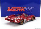 FERRARI  512S 5.0L V12 LONG TAIL TEAM SEFAC SPA FERRARI N 8 24h LE MANS 1970 ARTURO MERZIARIO - CLAY REGAZZONI  RED