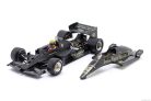 LOTUS  F1  97T RENAULT TURBO TEAM LOTUS JPS N 12 MONACO GP 1985 AYRTON SENNA - ENGINE DETAILS - DETTAGLIO MOTORE  BLACK GOLD