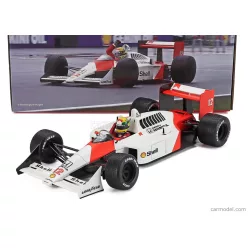   McLAREN  F1  MP4/4 HONDA N 12 WORLD CHAMPION WINNER BRITISH GP 1988 AYRTON SENNA  RED WHITE