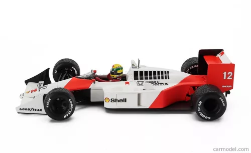 McLAREN  F1  MP4/4 HONDA N 12 WORLD CHAMPION WINNER BRITISH GP 1988 AYRTON SENNA  RED WHITE