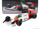 McLAREN  F1  MP4/4 HONDA N 12 (AYRTON SENNA'S CAR) DEMO RUN INTERLAGOS BRAZILIAN GP 2019 BRUNO SENNA  WHITE RED