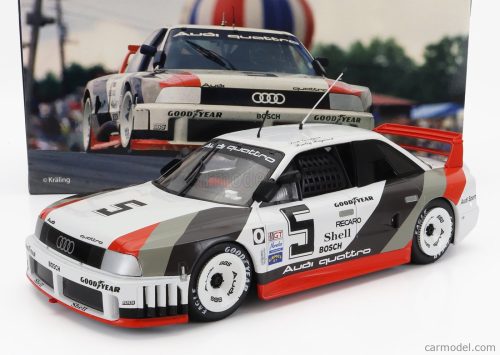 AUDI 90 QUATTRO TEAM AUDI SPORT N 5 500KM ROAD AMERICA IMSA 1989 H.HAYWOOD - S.GOODYEAR