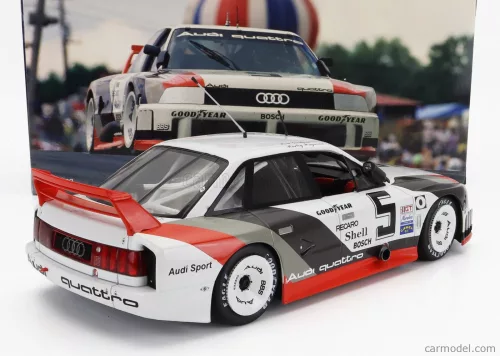 AUDI 90 QUATTRO TEAM AUDI SPORT N 5 500KM ROAD AMERICA IMSA 1989 H.HAYWOOD - S.GOODYEAR