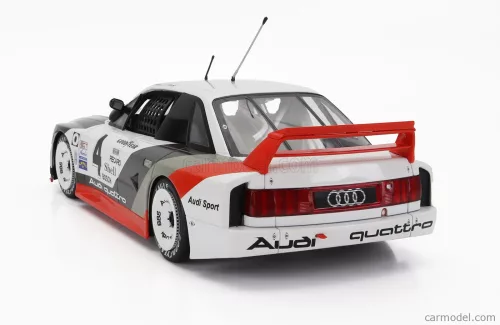 AUDI  90 QUATTRO TEAM AUDI SPORT N 4 2nd PORTLAND IMSA 1989 HANS JOACHIM STUCK  WHITE GREY RED