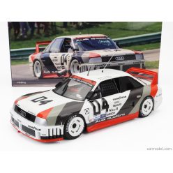   AUDI   90 QUATTRO TEAM AUDI SPORT N 4 MILLER HIGH LIFE 500km IMSA 1989 WALTER ROHRL - HANS JOACHIM STUCK   WHITE GREY RED