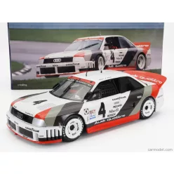   AUDI   90 QUATTRO TEAM AUDI SPORT N 4 WINNER IMSA LAGUNA SECA 1989 HANS JOACHIM STUCK   WHITE GREY RED
