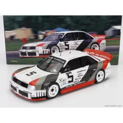   AUDI  90 QUATTRO IMSA GTO TEAM AUDI SPORT N 5 2nd LAGUNA IMSA 1989 HURLEY HAYWOOD  WHITE GREY RED