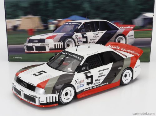 AUDI  90 QUATTRO IMSA GTO TEAM AUDI SPORT N 5 2nd LAGUNA IMSA 1989 HURLEY HAYWOOD  WHITE GREY RED