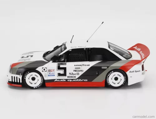 AUDI  90 QUATTRO IMSA GTO TEAM AUDI SPORT N 5 2nd LAGUNA IMSA 1989 HURLEY HAYWOOD  WHITE GREY RED