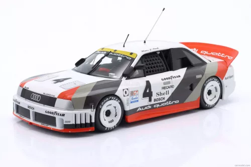 AUDI  90 QUATTRO TEAM AUDI SPORT N 4 IMSA SEARS POINT 1989 HANS JOACHIM STUCK  WHITE GREY RED