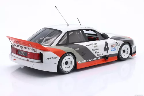 AUDI  90 QUATTRO TEAM AUDI SPORT N 4 IMSA SEARS POINT 1989 HANS JOACHIM STUCK  WHITE GREY RED