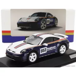   PORSCHE  911 992 N 953 RALLY DAKAR ROUGHROADS DESIGN PAKET COUPE 2023  WHITE BLUE