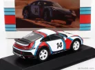 PORSCHE  911 992 DAKAR COUPE N 14 MARTINI RACING LIVERY 2023  WHITE RED BLUE