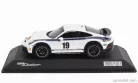 PORSCHE  911 992 COUPE N 19 RALLY DAKAR DESIGN 2022  WHITE BLUE