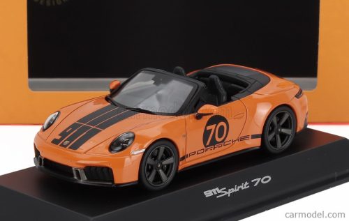 PORSCHE  911 992 CABRIOLET OPEN SPIRIT 70 2025  SIGNAL ORANGE BLACK