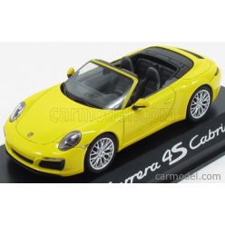 PORSCHE  911 991 4S CABRIOLET 2015  YELLOW