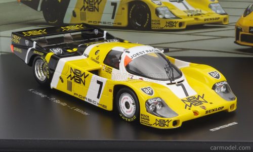 PORSCHE  SET 2X TEAM NEW-MAN JOEST RACING - 956LH N 7 WINNER 24h LE MANS 1985 K.LUDWIG - P.BARILLA - J.WINTER + 911 (992) GT3 N 7 COUPE 2022 PAOLO BARILLA