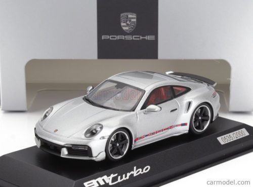 PORSCHE  911 992 TURBO COUPE 2023 - FIRST TURBO REMASTERED  SILVER