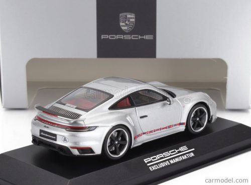 PORSCHE  911 992 TURBO COUPE 2023 - FIRST TURBO REMASTERED  SILVER