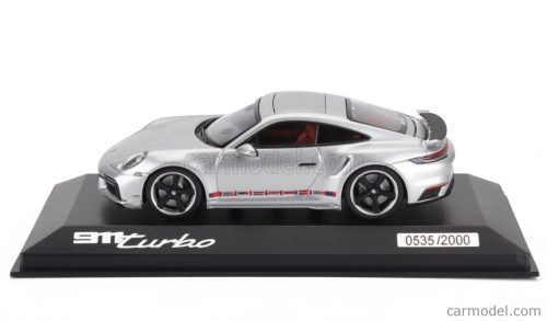 PORSCHE  911 992 TURBO COUPE 2023 - FIRST TURBO REMASTERED  SILVER