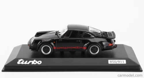 PORSCHE  911 930 TURBO COUPE 1977 - 50 JAHRE PORSCHE DESIGN  BLACK