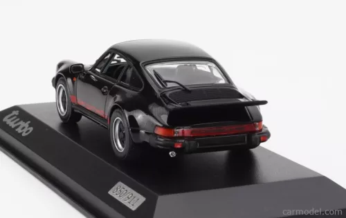PORSCHE  911 930 TURBO COUPE 1977 - 50 JAHRE PORSCHE DESIGN  BLACK