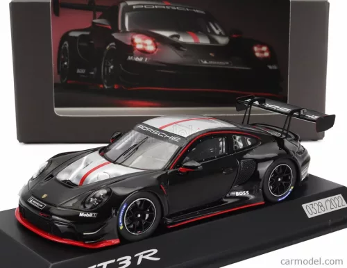 PORSCHE  911 992 GT3 R N 0 COUPE 2022  BLACK SILVER